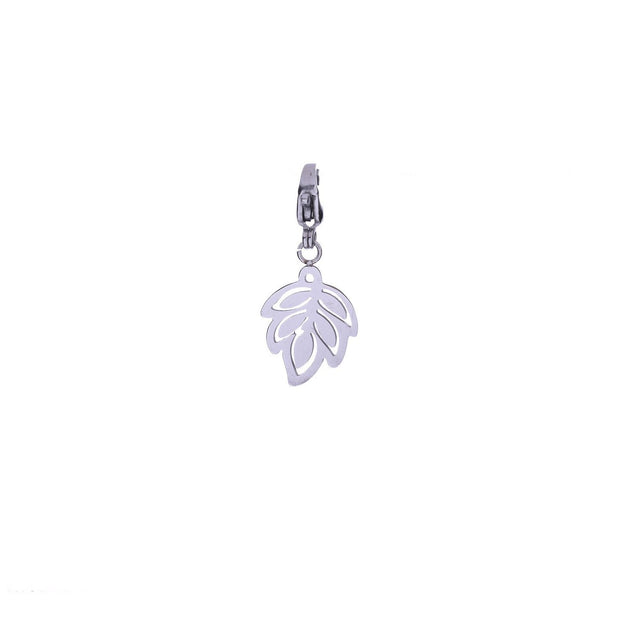 Charm Pendent avec feuille simple