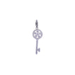 Charm Pendent clé avec zirconia