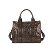 Sac style cabas à imprimé animalier