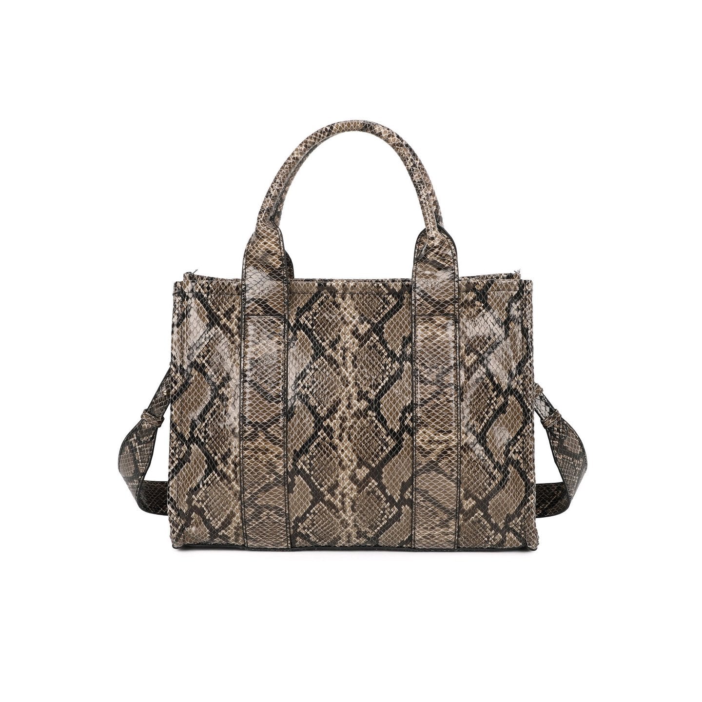 Sac style cabas à imprimé animalier