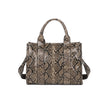 Sac style cabas à imprimé animalier