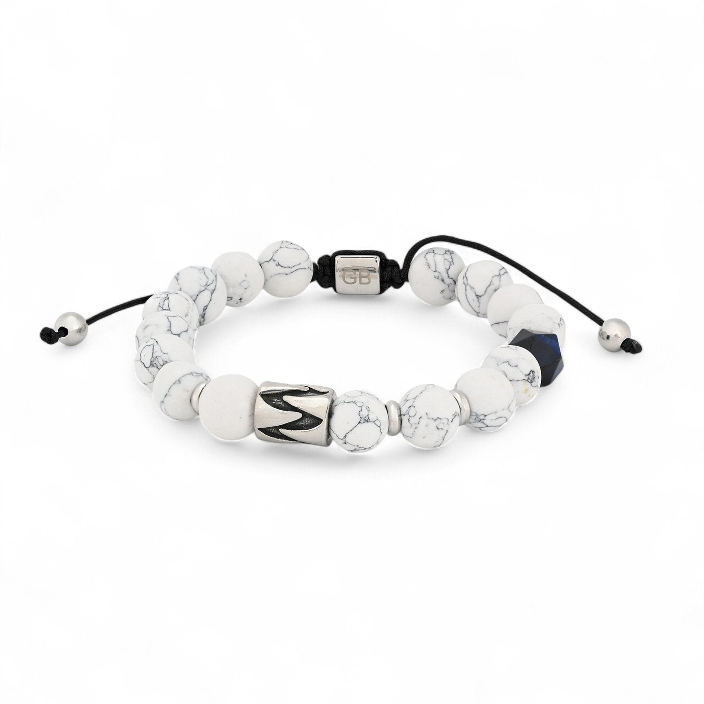 Bracelet homme élastique avec des pierres Eden