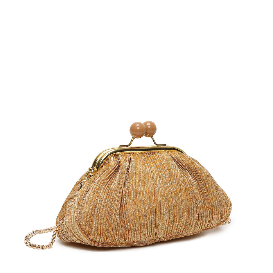 Pochette femme avec fermeture vintage