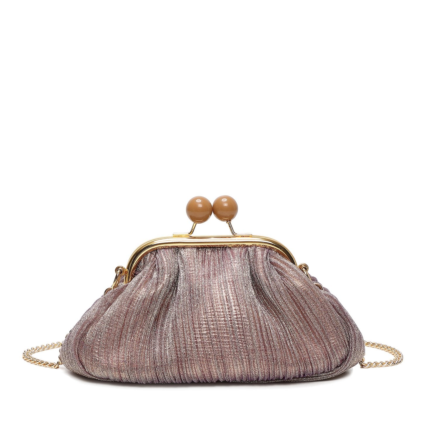 Pochette femme avec fermeture vintage