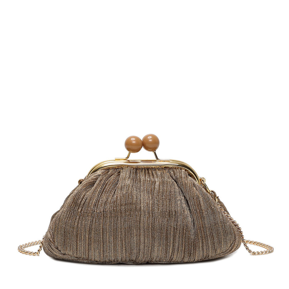 Pochette femme avec fermeture vintage