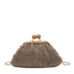 Pochette femme avec fermeture vintage
