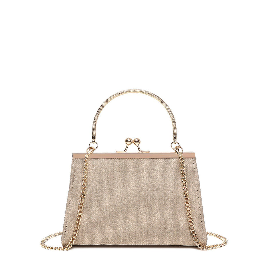 Pochette femme avec fermoir vintage