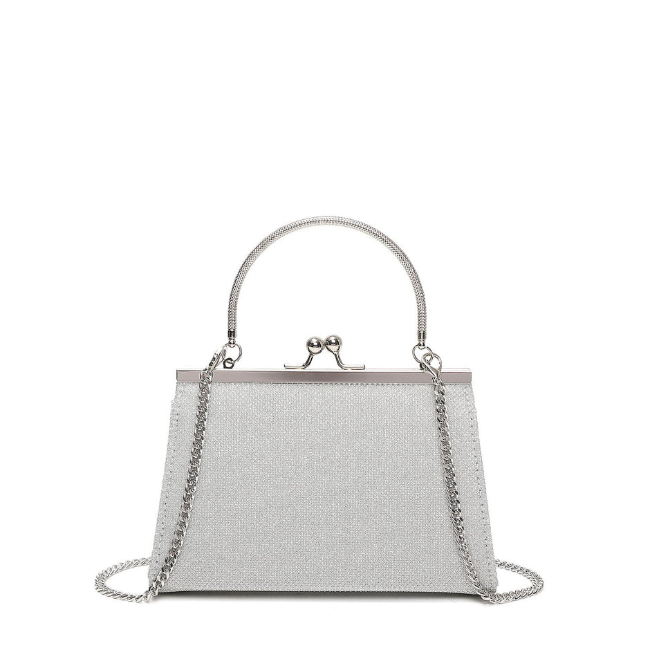 Pochette femme avec fermoir vintage