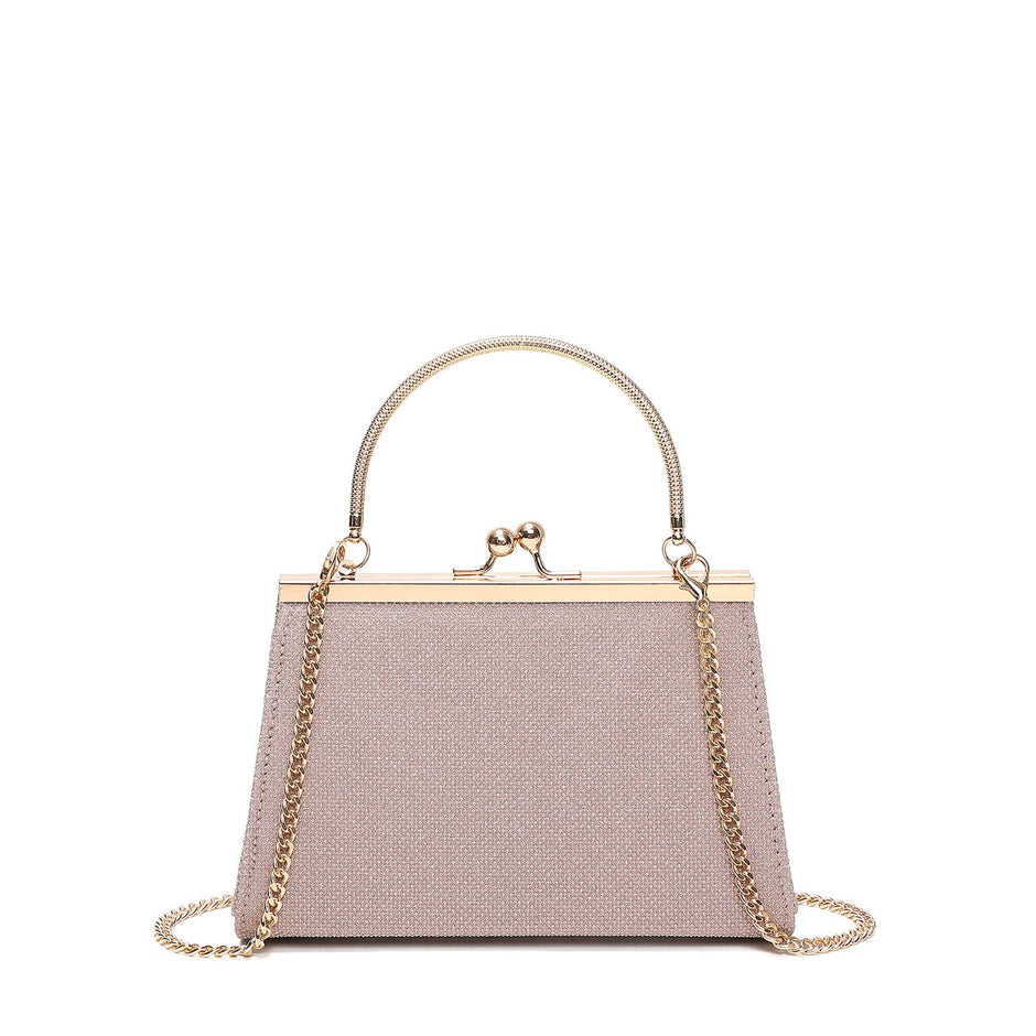 Pochette femme avec fermoir vintage