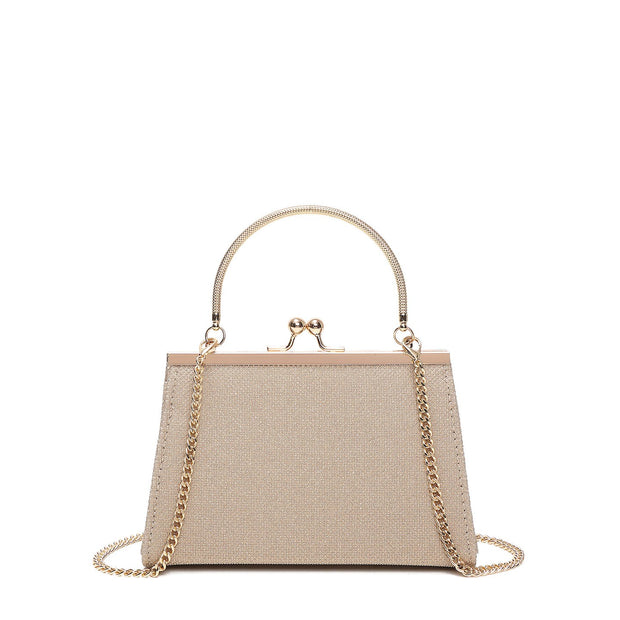 Pochette femme avec fermoir vintage