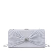 Pochette femme avec fronces