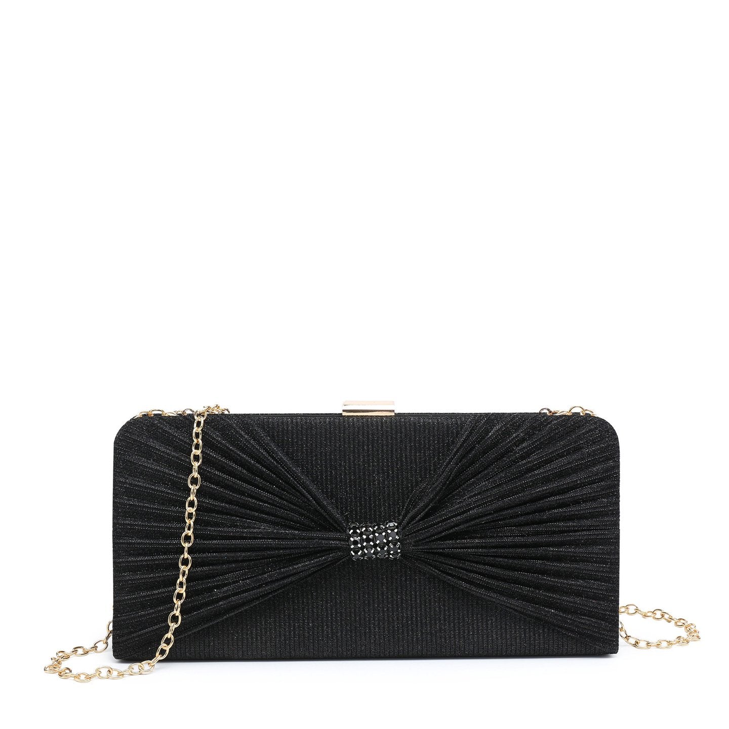 Pochette femme avec fronces