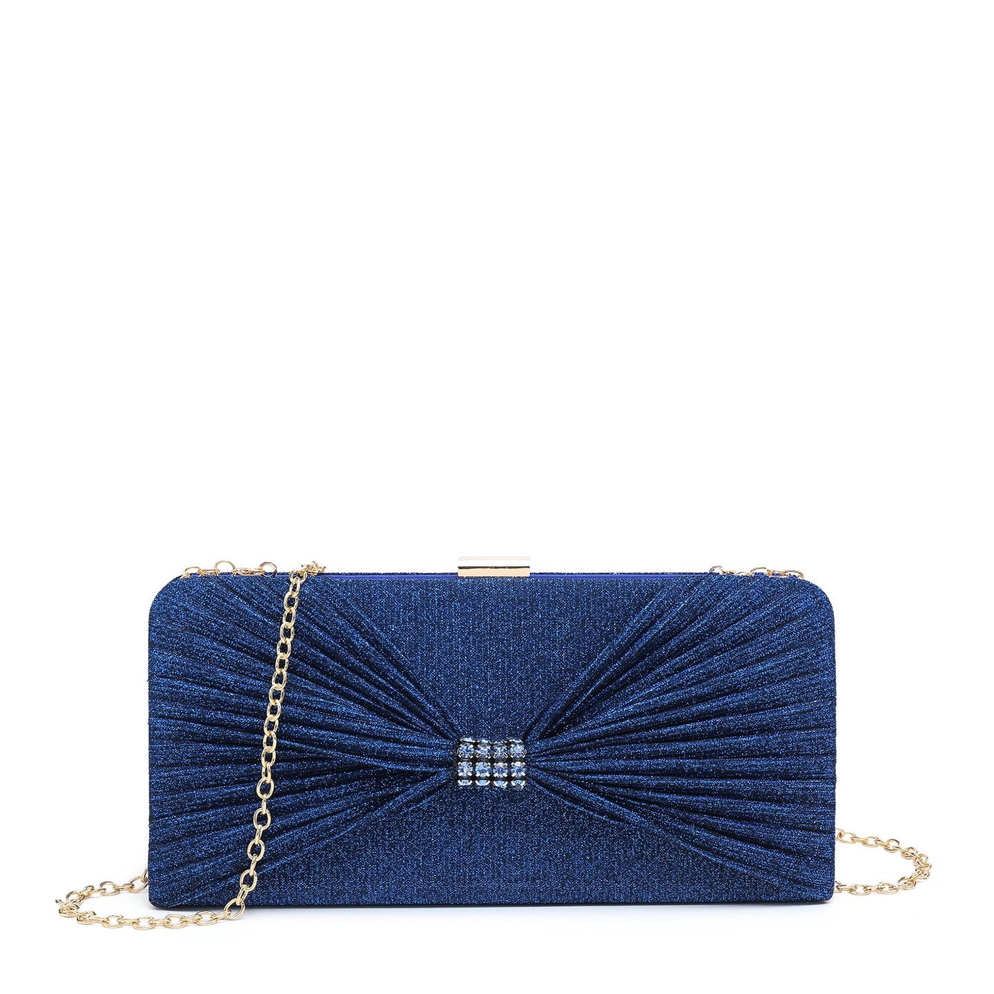 Pochette femme avec fronces