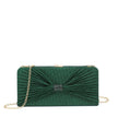 Pochette femme avec fronces