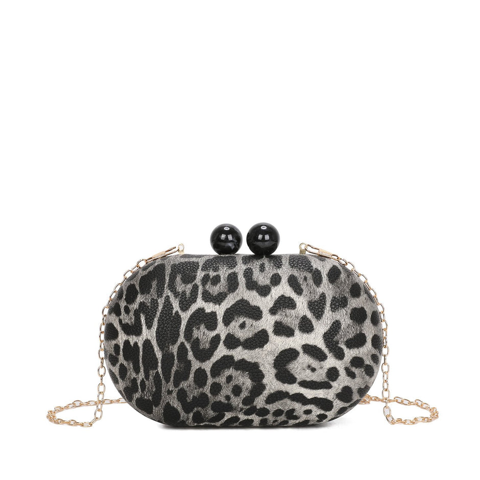 Pochette femme avec motif tigresse