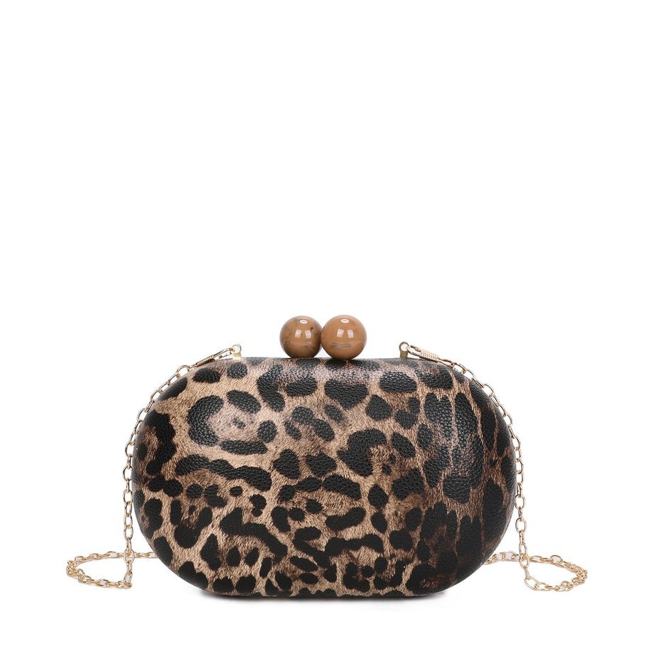 Pochette femme avec motif tigresse