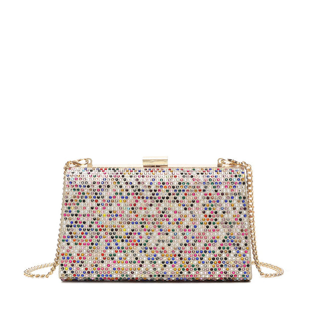 Pochette femme avec strass