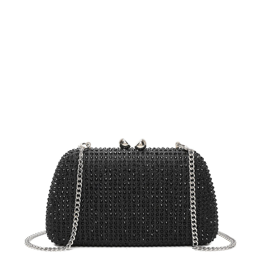 Pochette femme avec strass
