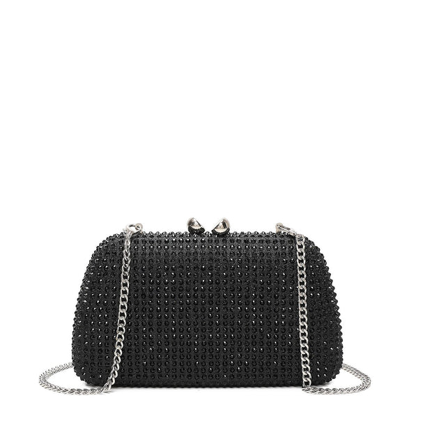 Pochette femme avec strass