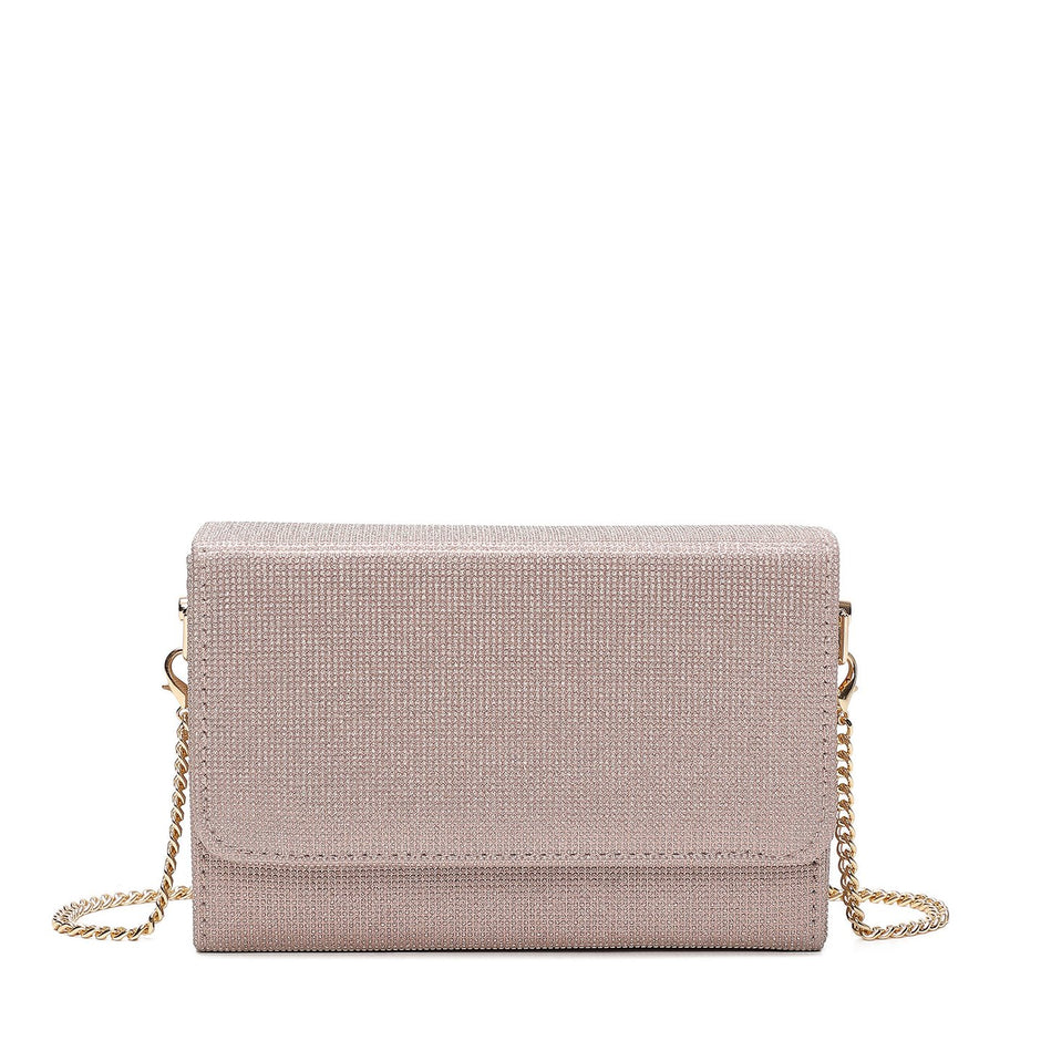 Pochette femme avec strass