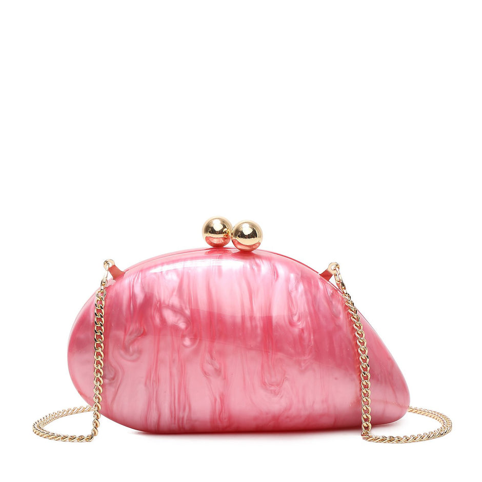 Pochette femme en acrylique
