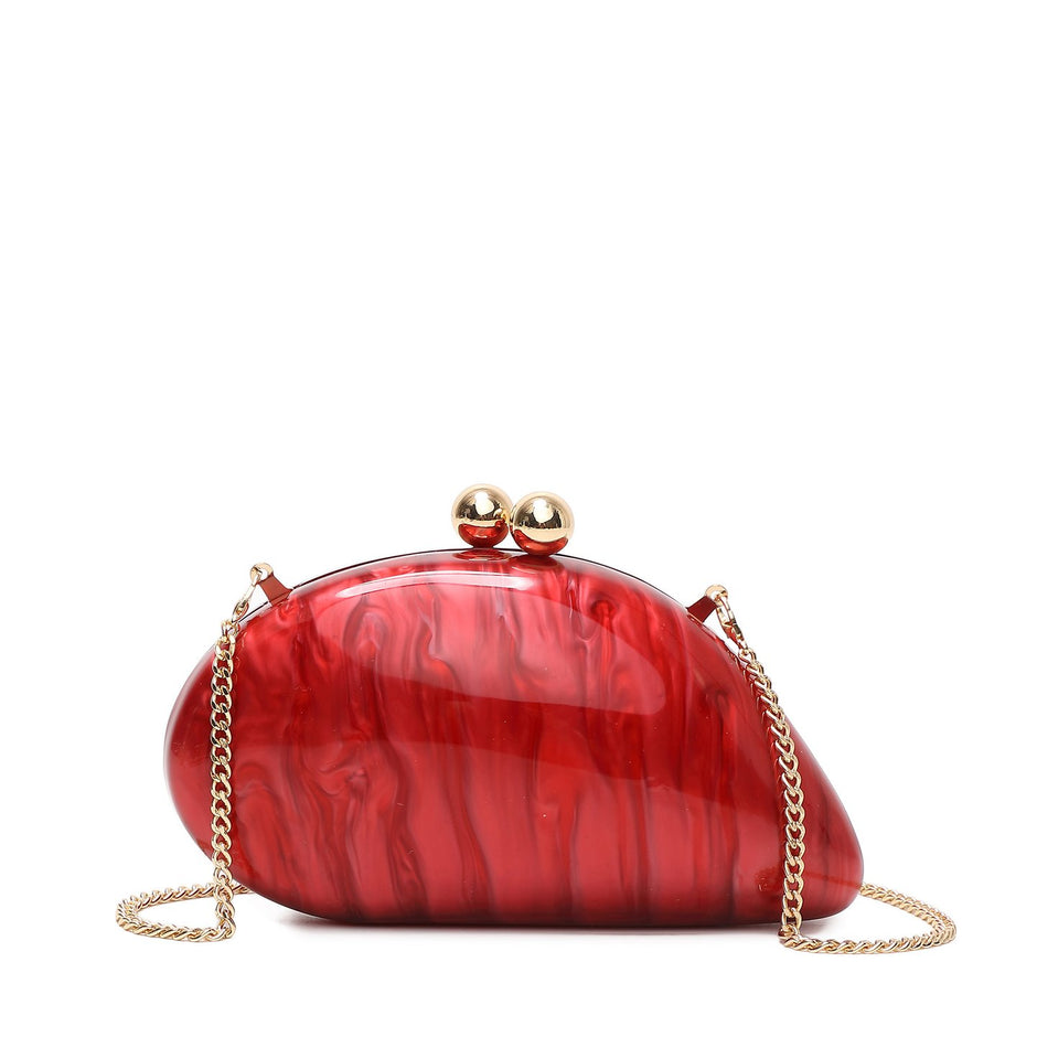 Pochette femme en acrylique