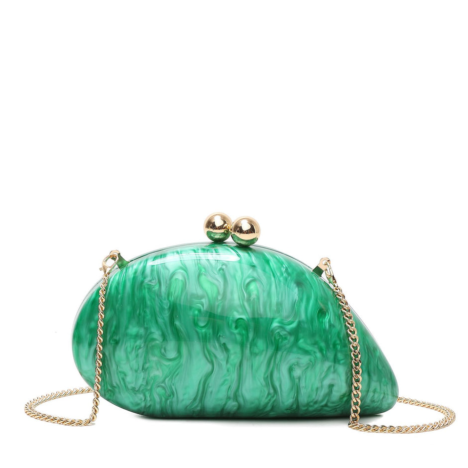Pochette femme en acrylique
