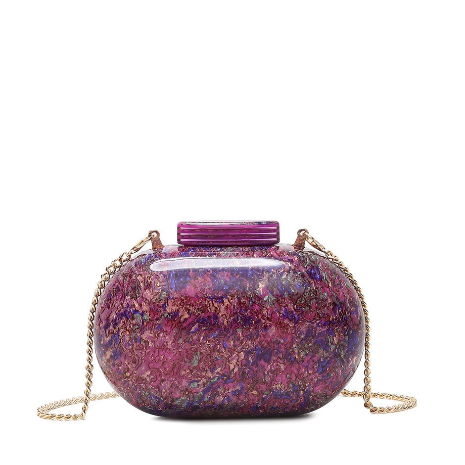 Pochette femme en acrylique