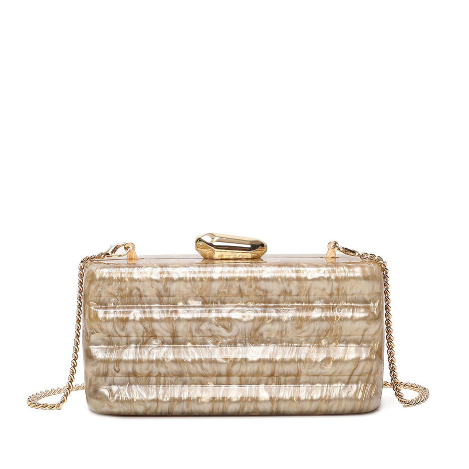 Pochette femme en acrylique