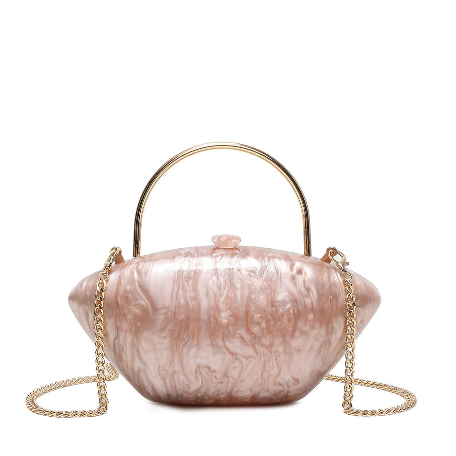 Pochette femme en acrylique