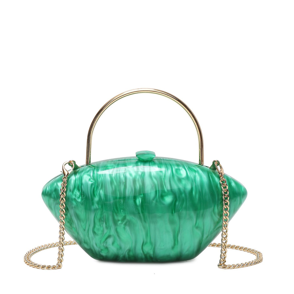 Pochette femme en acrylique