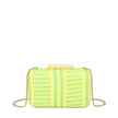 Pochette femme en raphia