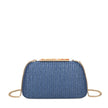 Pochette femme en raphia