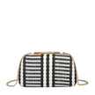 Pochette femme en raphia