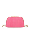 Pochette femme en raphia