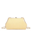 Pochette femme en raphia