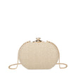 Pochette femme en raphia