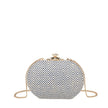 Pochette femme en raphia