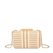 Pochette femme en raphia
