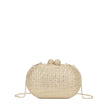 Pochette femme en raphia