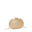 Pochette femme en raphia