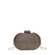 Pochette femme en raphia