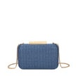 Pochette femme en raphia