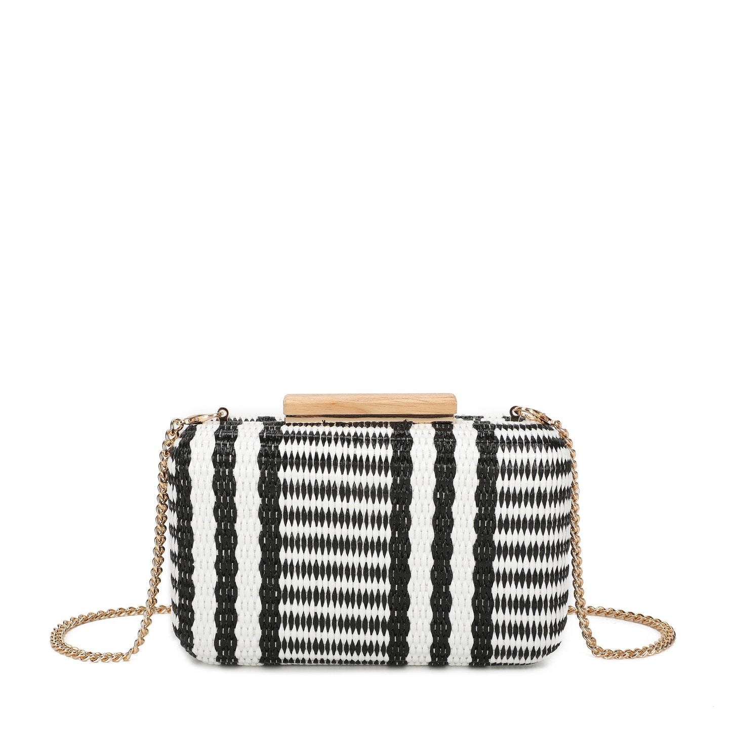 Pochette femme en raphia