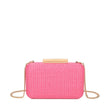 Pochette femme en raphia