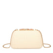 Pochette femme en raphia