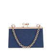 Pochette femme en tissu brillant