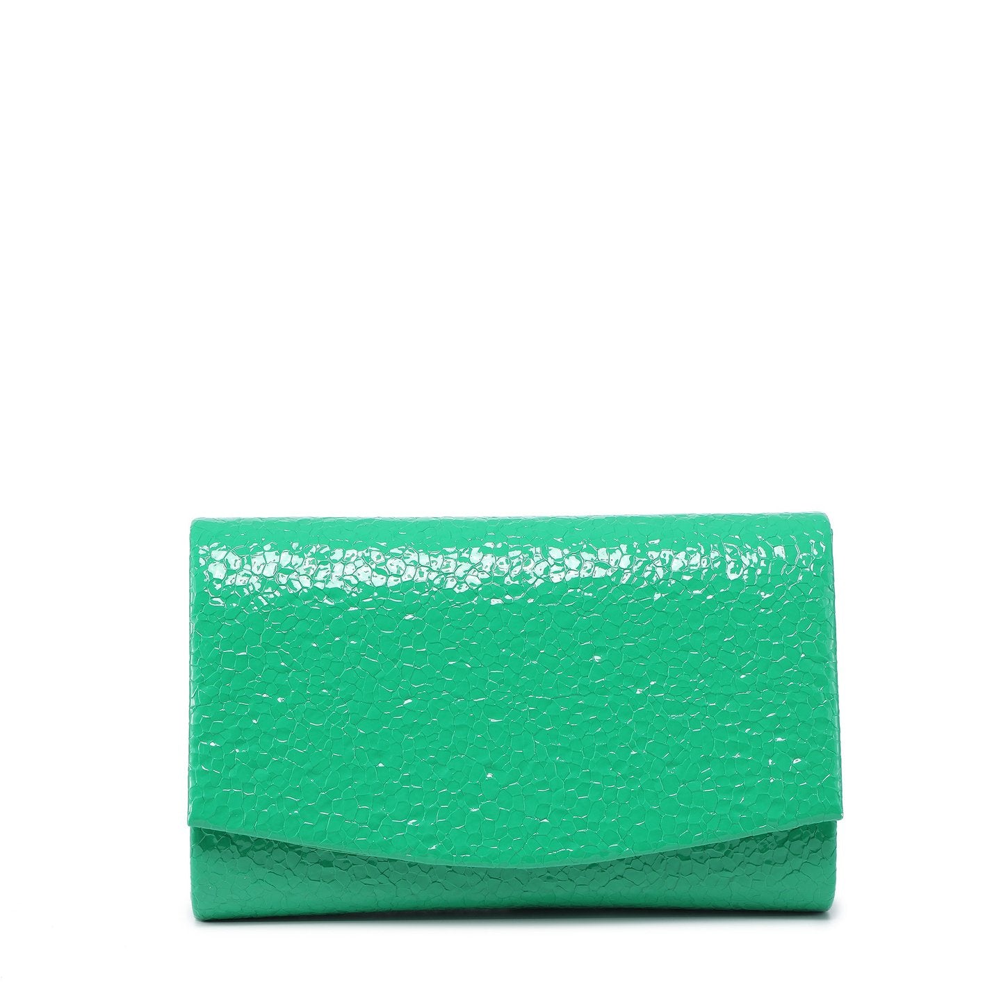 Pochette femme texture croco