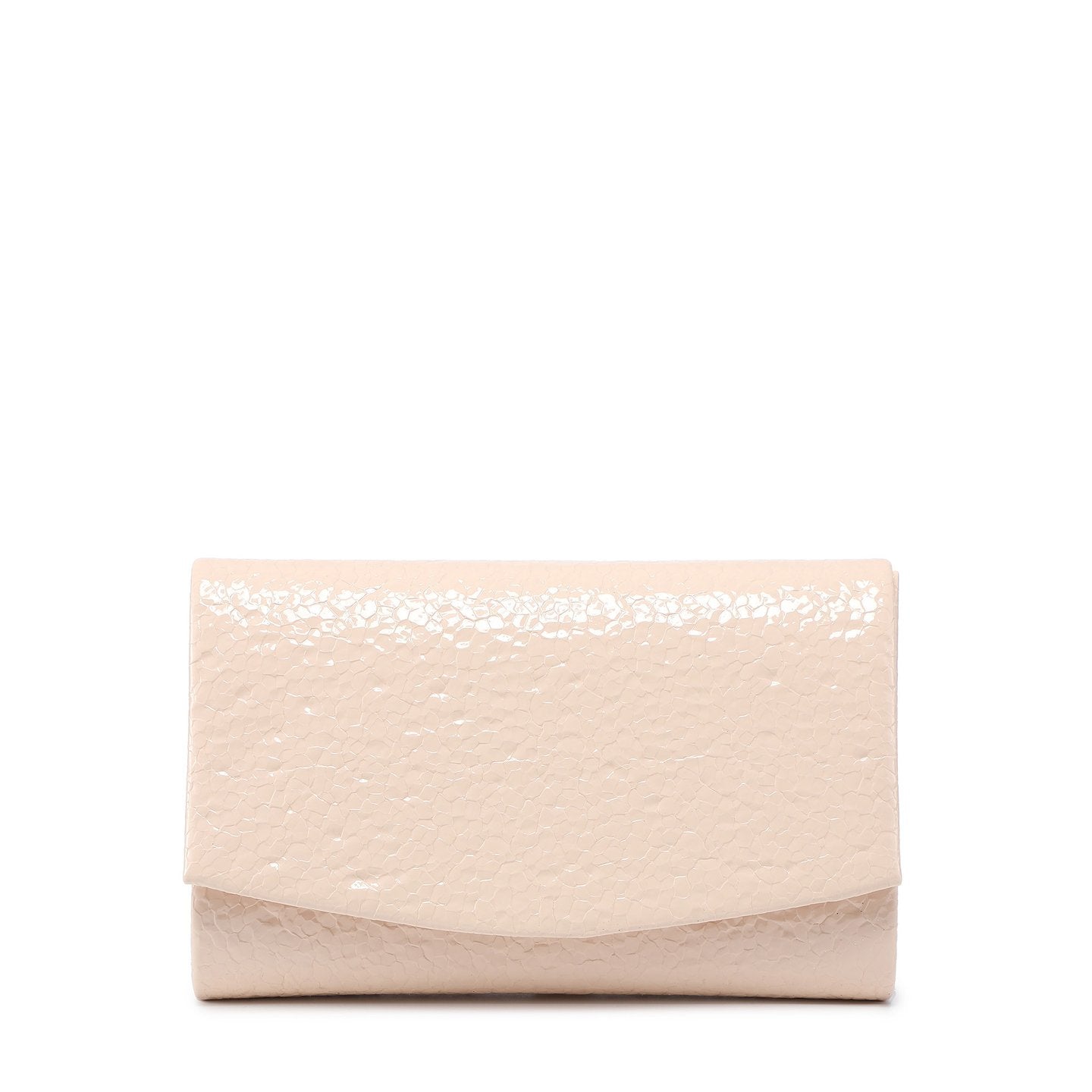 Pochette femme texture croco