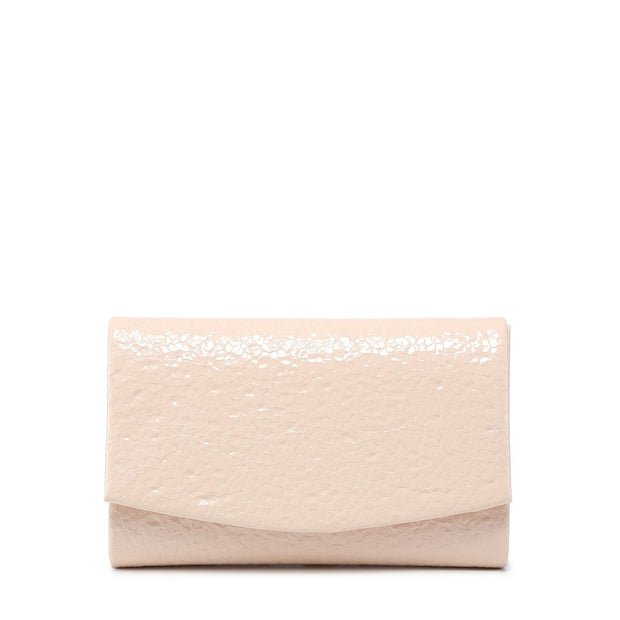 Pochette femme texture croco